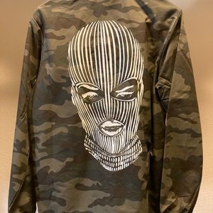BADWOOD CAMO WINDBREAKER